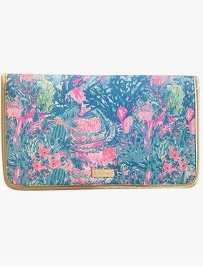 Lilly Pulitzer Travel Bi-fold Organizer Clutch Bag